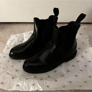 Dr. Martens Sleek Black Chelsea Boots